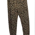 Sweet Lovely Leopard Print Pull On Joggers Brown Size XL Photo 0