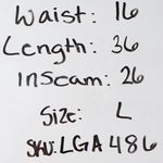 SUNSETS Bohemian Tile Print Wide Leg Lounge Pants Size L Blue Size L Photo 4