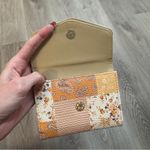 Floral Patchwork Spring Paisley Wallet Women's Neutral Tan Photo 8