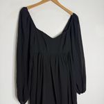 Abercrombie & Fitch Long Sleeve Sweetheart Mini Dress – Black – Size Small Photo 5