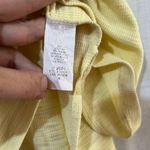 White Birch Yellow Roll Tab Sleeve Knit Top – Women’s Size M Photo 2