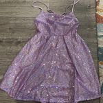 Purple Sparkly Dress Photo 2