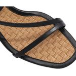 Salvatore Ferragamo EGADI 85mm STRAPPY BLOCK HEEL LEATHER SANDALS SIZE US 9.5 Photo 8