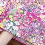 Kate Spade • Floral Dots Burnout Dress sleeveless fit & flare pink yellow blue Photo 8