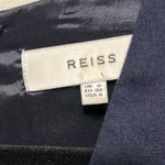 Reiss  Faulkner V-Neck Wool Blend Dress, Navy, Size 4 Photo 5