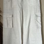Torn By Ronny Kobo  ivory wide leg cargo pants Photo 5