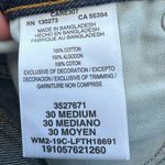 Lee NWT Dark Wash Denim Mini Skirt Size 30 Western Fall Photo 3