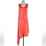 BCBGMAXAZRIA  Coral Reese Draped Tank Dress Size XXS Cocktail Formal Party Chic Photo 3