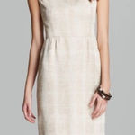 Tory Burch  Dress 10 Retro Tweed 60s Style Jacquard Sheath Classic Elegant $428 Photo 0