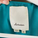 Anthropologie Elevenses By Anthro. Papillion Romper Green Sz XS Photo 8