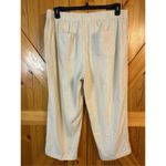 Christopher & Banks  Linen Blend Cropped Pants Natural Womens Sz 14 nwt (0783) Photo 3