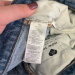 Madewell  | Blue Ankle Cropped Jeans with Frayed Hem‎ 25 Boyfriend Photo 7