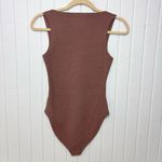 Good American  Women's Bodysuit in Warm Brown Size 2 Photo 3
