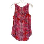 CAbi Women's Printed Pink Jubilee Dressy Tank Top 127 Small Photo 6