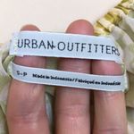 Urban Outfitters  Women’s Babydoll Floral Mesh Yellow Beige Cropped Tank Top Photo 5