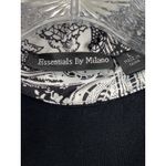 Y2K Layered 2 in 1 Button Up Floral Paisley Sweater Top Size L Preppy Retro Goth Black Size L Photo 5