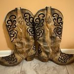 Corral Distressed Brown Embroidered Cowboy Boots Photo 5