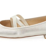 Stuart Weitzman  Gold Bolshoi‎ Napa Ballet Flat Size 7 Photo 0