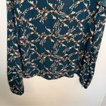 Melrose and Market Long Sleeve Ruffle Top Japanese Branches Photo 9