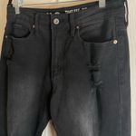 S.O.N.G Timeless Fit Women's High Rise Black Distressed Jeans Size 29 Photo 2