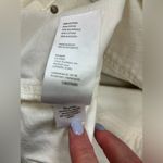 We The Free Free People  Beginner’s Luck Low Rise Slouch Shorts White size 31 Photo 9