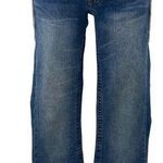 Vintage Y2k Bisou Bisou Jeans Rhinestone Embellished Trim Bootcut Flare Womens 8 Blue Photo 0