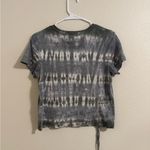 Aerie  Gray Tie-Dye Short Sleeve Tee Photo 2
