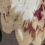 Zaful Gray Floral Linen Tunic Top with Pockets S/M Photo 6