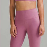 Lululemon  Align Ribbed High-Rise Pant 25“ Size‎ 4 Velvet Dust Pink Photo 0