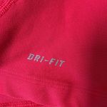 Nike  DRI-FIT Hot‎ Pink w/ Grey Details and Mesh Racerback Women’sTank Top, XS Photo 4