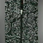 Alex Evenings | Black Embellished Zip Front Formal Jacket Women’s Size Medium Photo 5