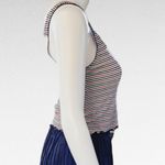 American Eagle  Red White Blue Striped Soft & Sexy Rib Knit Tank Size Small Photo 2