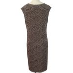 Talbots  Leopard Print‎ Sheath Dress – Medium Photo 2