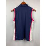 Women's Kinona Blue Pink Zip Up Top Size S Photo 1
