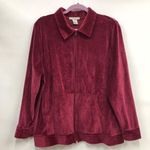 Rebecca Malone Vintage  velour women’s size 1X jacket Photo 0