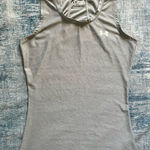 Under Armour Gray Heat Gear Fitted Athletic Tank Top Women's Medium Photo 0