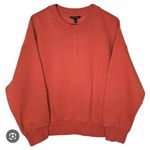 Banana Republic orange seam front crewneck sweatshirt size M Photo 0