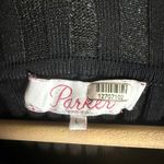 Parker Bruna Black Multicolor Striped Long Sleeve Crewneck Knit Sweater Dress L Photo 13