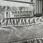 EXPRESS ReRock for  Womens Gray Acid Wash Corduroy‎ Pants Skinny Jeans Sz 8 Photo 14
