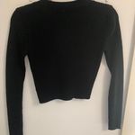 PacSun cropped black cardigan Photo 2