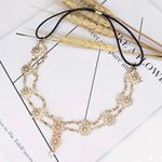 Boho Style Head Piece With Pendant Golden Hair Band Women's Head Accessories Dec Gold Photo 5