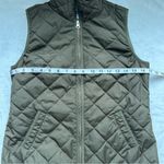Old Navy Army Green puffer Vest size xs Photo 1