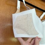 Honeylove CrossOver Lace Bra in Astral White Size Large 38B 38C Photo 4