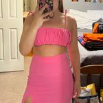 SheIn Pink Two Piece Set Photo 0