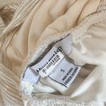 Sabina Musayev Saffron White Metallic Jumpsuit Size S Photo 3