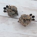 Vintage Screw On Earrings Statement Large Photo 6