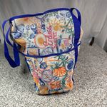 No Boundaries  Mesh Beach Tote Bag with Towel Straps Multicolor Large Photo 7