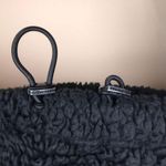 Calvin Klein Performance Women’s Teddy Sherpa Fleece Cropped Quarter Zip Sweater Black Size L Photo 5