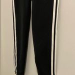 Adidas  Black White 3 Stripe Tight Legging Climalite Size L NEW Photo 9