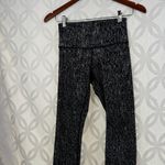 Lululemon Wunder Under Crop High Rise 21" Luon Suited Jacquard Leggings Size 4 Photo 7